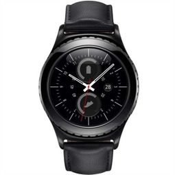 三星Galaxy Gear S2 Classic BSM R732 黛墨黑·防尘防水·四重定位智能腕上艺术品